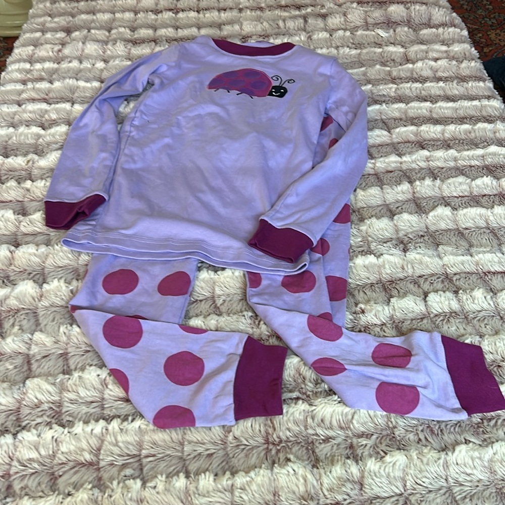 Purple Family Feel 2 pc pajamas size 8
